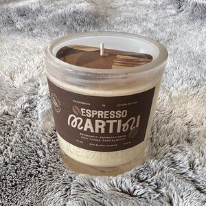 NWT Rewind Espresso Martini Glass‎ Soy Blend Wax 10 oz Handmade Cotton Wick